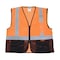 Radians Hi-Vis Econ Blk Bot Mesh Safety Vest-Org/Blk-4X SV3B-2ZOM-4X - alternate 9
